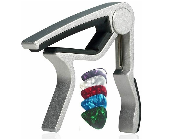 Guitar Capo Quick Change for 6-String Acoustic Electric Steel Guitars,Ukulele
